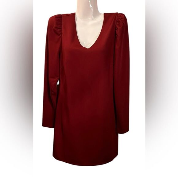 Loveriche Wine Colored Dress NWT - Picture 1 of 3